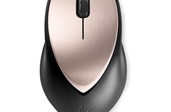HP Envy 500 Wireless Rechargeable Mouse with Adjustable 800/1200/1600 DPI Settings and Micro USB Laser Sensor, Long Battery Life Last Upto 11 Weeks, Aluminum Finish (Grey)