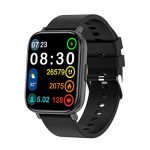 FCUK Fit Pro Full Touch 1.69″ Superior Display Smartwatch (Color: Black), Sleek Design Metal Body, 8 Sport Modes, Spo2, Heart Rate Monitoring, IP 68 Water Resistance and Long Battery Life-FCUK009B