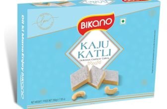 Bikano Royal Kaju Katli Premium Indian Sweet | Rich & Creamy Cashew Fudge | Festive & Gifting Delight – 200g