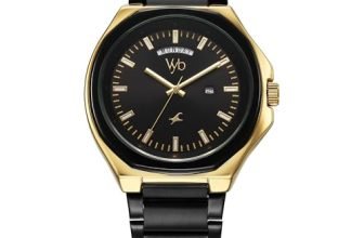 Fastrack Vyb Orion Quartz Analog Black Dial Watch for Men