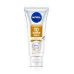 NIVEA Super 10 Youth Body Serum Lotion 170ml | Niacinamide Retinol 120X Vitamin C Body Lotion SPF15 Daily Sunscreen | Skin Tightening, Lightweight, Fast Absorbing Moisturizer | Youthful & Firm Skin in 5 Days