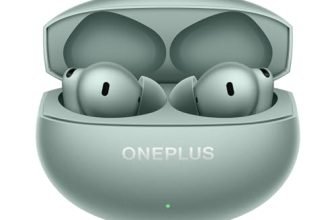 OnePlus Buds 4 TWS Earbuds with Upto 55dB Real-time ANC, Adaptive Mode, Dual Drivers with DACs, 3D Audio, Upto 45hrs Music Playback, ,Dual-Device connectivity, 47ms Low Latency, Zen Green