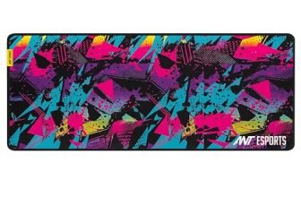 Ant Esports Sneakerz Unique Mouse Pad Gaming Mouse Pad Extended Mouse Mat for Mouse Keyboard with Stitched Edges Waterproof Non-Slip Base Mousepads for Office Home Shop Gaming EXTRA LARGE_Multi Colour