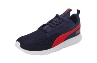 PUMA Men, Player IDP, New Navy-High Risk Red-White, Sneaker, 8UK, (38752505)
