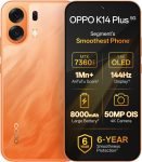 OPPO K14 Plus 5G (Solar Orange, 128 GB)(6 GB RAM)