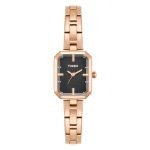 TIMEX Octogonal 20mm Black Dial Analog Women Watch – TWEL29802