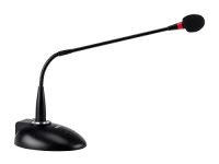 Monoprice Commercial Audio Desktop Paging Microphone with On/Off Button (NO Logo)