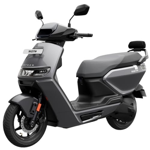 Ather Rizta Z 161 KM IDC Electric Scooter with Ather Stack PRO in Deccan Grey Mono booking for Ex-Showroom