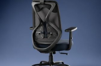 CELLBELL C190 Berlin Office Chair, High Back Mesh Ergonomic Home Office Desk Chair (Black)