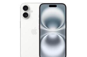 Apple iPhone 16 128 GB: 5G Mobile Phone with Camera Control, A18 Chip and a Big Boost in Battery Life. Works with AirPods; White