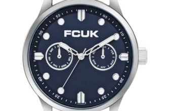 FCUK TRACKOR FW25 Men’s Analog Watch with Blue Case & Matt Blue Dial – FC182U