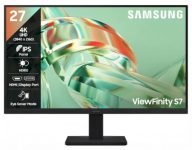 Samsung 27 Inch 4K ViewFinity S7 Monitor | 4K (3840 x 2160) | IPS Panel | 1.07 Billion Colors | Ports-HDMI/DP/Headphone |HDR10|sRGB 99%| PIP & PBP |Game Mode | Tilt Adjustable | LS27H710EAWXXL | Black