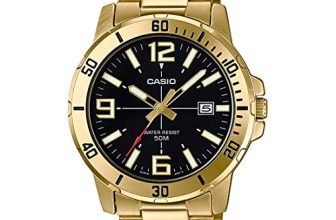 Casio Analog Black Dial Men’s Watch – MTP-VD01G-1BVUDF (A1367)