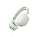 Skullcandy Grom Wired Kids Headphones with Volume Limiting, Audio Sharing Port, Built-in Microphone, Comfortable Fit, Compatible with Tablets, Laptops, Bluetooth Devices – Bone Seafoam