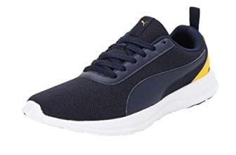Puma Mens Zelus, Peacoat-Spectra Yellow-White, Sneaker – 11UK (39356202)