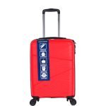 F Gear Joy PP008 28″ Red Hard Check-in Suitcase with Spinner Wheels (4036), Large