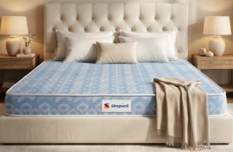Sleepwell Dual Mattress | Single Size 72x30x4 Inch | One Side Soft One Side Firm | Orthopedic Support | Resitec Foam with VPF | Knitted Fabric | Neem Fresche Anti-Microbial | 10 Yr Warranty