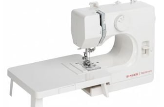 SINGER Tailor Mate Straight Stitch Sewing Machine with Free Arm | LED Light, Foot Pedal & Extension Table | 3 Stitch Length Options | 1-Year Warranty | Gifts for Woman