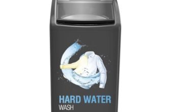 Whirlpool 8 kg Magic Clean 5 Star Fully Automatic Top Load Washing Machine Grey (MAGIC CLEAN ELT 8.0 GREY 10YMW, Hard Water Wash)