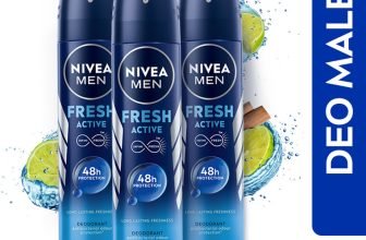 Nivea Men Fresh Active Combo , Antibacterial 48h Protection, Long Lasting, Anti Prespirant Deodorant Spray  –  For Men(450 ml, Pack of 3)