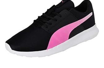 Puma Mens Grail Puma Black-Luminous Pink Walking Shoe-6 UK (39181201)