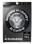 Samsung 8 kg, 5 star, AI Control, AI Eco Bubble, Wi-Fi, Digital Inverter, Motor, Fully-Automatic Front Load Washing Machine (WW80T504DAX1TL, Hygiene Steam, Inox)