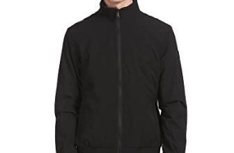 Arrow Sports Black Front Open Zipper Jacket (ASACJK9160_M)