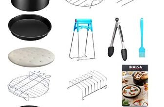Inalsa Air Fryer cum OTG Accessory Box, Set of 27 Pcs Compatible with Air Fryer (Cooking Capacity 2.9L and above) and OTG (10L and above capacity), Black
