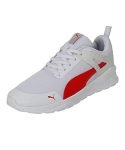 Puma Mens Amaze Runner White-Burnt Red-Nimbus Cloud Sneaker – 9UK (38870301)