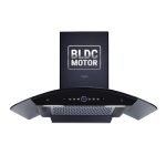 Whirlpool 90cm 1600 m3/hr BLDC Filterless Autoclean Kitchen Chimney | Free Installation | 11 Yrs WARR on Motor and 5 Yrs Comprehensive| CGFL PRO 900 BLDC HAC BK HOOD| Black| Touch Control| RPM Display