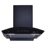 Elica 60cm 1600 m3/hr Filterless Autoclean Kitchen Chimney with 15 Years Warranty | Made In India | WDFL PLUS HAC LTW 60 MS NERO | Black