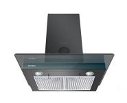 Faber 60cm 3 Way Silent Suction Chimney, 1150 m3/hr (HOOD SUPER 3D PLUS T2S2 BK TC LTW 60, 2 Baffle Filters, Touch Control, Black)