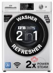 IFB 9 Kg 5 Star, 9 Swirl Wash, Steam Refresh, Eco Inverter Motor, WiFi, DeepClean®Ai Powered Fully Automatic Front Load Washing Machine(EXECUTIVE SXN 9014K, 2X Power Steam®,Inbuilt Heater,Rich Silver)