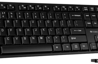 ZEBRONICS Zeb-Companion 304 (Black) Wireless Standard Laptop Keyboard Compatible with Laptop(Black)