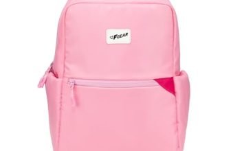 F Gear Cannes 12L Laptop Backpack|Premium, Soft Touch, Lightweight & Durable|Laptop & Tablet Sleeves|3 spacious compartments & 2 Pockets|Ideal for Office, Daily Use & Travel (Rose Pink)