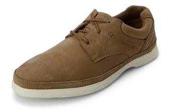 Woodland Men’s Camel Leather Casual Shoes-5 UK (39EU) (GC 4333122)