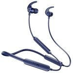 boAt Rockerz 255 Pro+, 60H Battery, Fast Charge, IPX7, Dual Pair,Low Latency,Magnetic Buds, App Support, in Ear Bluetooth Neckband, Wireless with Mic Earphones (Navy Blue)