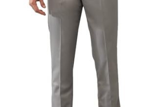 Arrow Tapered Fit Solid Trousers_ARAEOTR1731_32 White