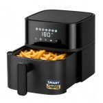 Lifelong Smartchoice 4.2L Digital Air Fryer |7 Preset Menus| Detachable Handle, Touch Panel, Non-Stick Basket| 360° Rapid Air Technology |Use Little to No Oil, Frying, Grilling, Baking,Roasting |1200W