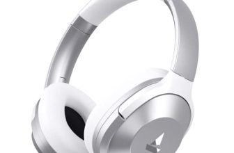 boAt Nirvana 751 ANC, 65Hrs Battery, Hybrid Active Noise Cancellation(~33dB), Fast Charge, Ambient Mode, Carry Pouch, Bluetooth Headphones, Wireless Headphone with Mic (Sterling Silver)