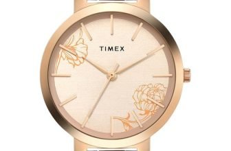 TIMEX Rose Gold Dial Analog Watch  – For Women