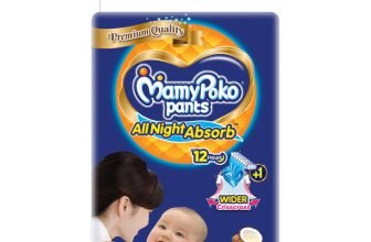 MamyPoko All Night Absorb, Coco Care Pant Diapers – S(56 Pieces)