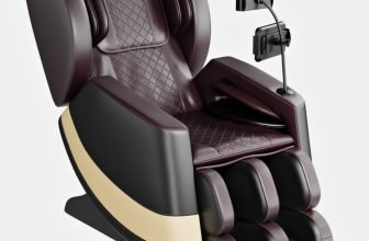 Lifelong LLM551 Full Body Massage Chair with Recliner Massager(Brown)