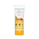 Mamaearth Ubtan Natural Glow Face Wash with Turmeric & Saffron | For Tan Removal & Skin brightening | SLS & Paraben Free | For All Skin Type | For Men & Women | 100 ml