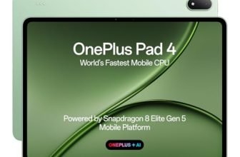 OnePlus, Pad 4, 13.2 inch (33.53 CM), LCD, 8GB RAM, 256GB ROM, WiFi, 8 Speakers, Snapdragon 8 Elite Gen 5, Sage Mist, AI Enabled