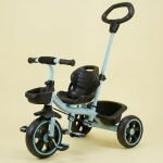 Lifelong Trike Cycle for Kids 2-5 Years – Tricycles for Boy & Girl – Baby – Bicycle for Kids – 3 EVA Wheels, & Basket for Toys -Durable Tricycle 30 kg Capacity(Blue/Black)