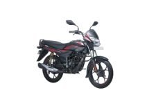 Bajaj Platina 110 Es Drum Motorcycle Black Red Ex-Showroom