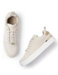 U.S. Polo ASSN. Womens Arya 2.0 Beige Sneakers-(UK5)(US6)(1FD24580A02)