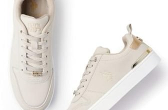 U.S. Polo ASSN. Womens Arya 2.0 Beige Sneakers-(UK5)(US6)(1FD24580A02)