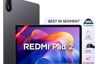 Redmi Pad 2, 11-inch (27.94 CM CM), LCD Display – 2.5K Sharp & Clear, 4GB RAM, 128GB ROM, Wi-Fi, Quad Speakers, Dolby Atmos, Graphite Grey, AI Enabled